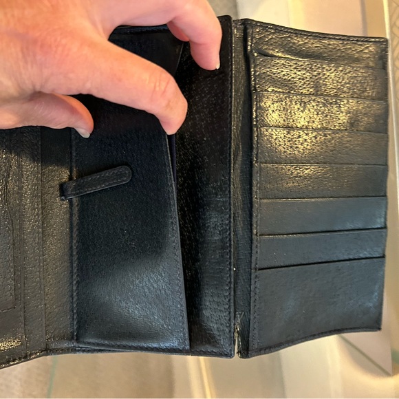 GUCCI Vintage Interlocking CC logo French Purse - Picture 10 of 15